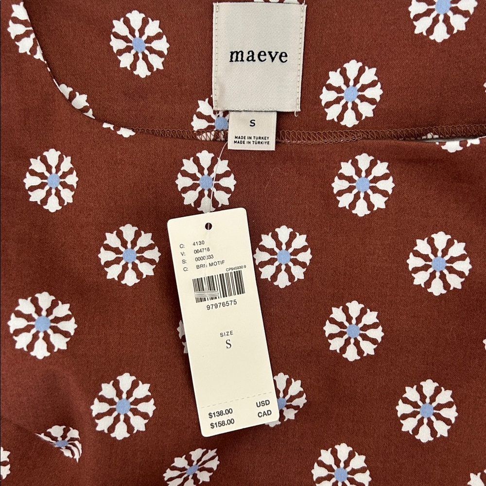 NWT Maeve Sleeveless Square Neck Mini-Dress - Picture 6 of 8